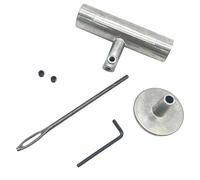 NAMOARLY 1juego Kit de Reparación de Neumáticos de Bicicleta y Motocicleta Ultra Ligero y Portátil de Cinc para Emergencias Carretera Camión Bicicleta y Motocicleta con Bomba Mini