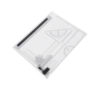 NAMOARLY 1juego Tablero De Dibujo Multifuncional con Escalas Precisas y Regla Herramienta Portátil para Arquitectos y Artistas para Uso Profesional y Estudiantil