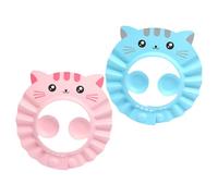 NAMOARLY 2 Gorros de Ducha para Niños y Bebés, Gorro de Champú de Eva que Protege Ojos y Oídos, Adecuado para Baño y Ducha Diaria Color Aleatorio