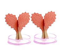 NAMOARLY 2 Jardín De Crecimiento De Cristales Forma De De Educativo Día del Niño y Navidad Base Aleatoria