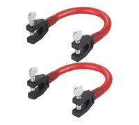 NAMOARLY 2 Piezas Conjunto Conector para Esquí Infantil Rojo Accesorio Ligero y Duradero para Entrenamiento de Principiantes Esquí Material de Tubo de Ambiental Fácil Transporte