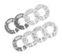 NAMOARLY 8 Divisores de Plástico Diseño Creativo y Práctico para Armario de Ñiño y Mantener Orden Armario para Organizar Ropa Infantil