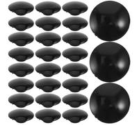 NAMOARLY 80 Piezas Tapas de Hardware para Bicicletas de Goma Negra M6 Protección contra Polvo y Ajuste Seguro, Ideales para Ciclismo de Montaña y Carretera