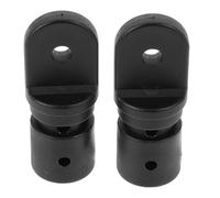 NAMOARLY Accesorios Marinos Tapa Extremo del Ojo Bimini 2 Piezas 2.36X0.98X0.59 Pulgadas para Toldos y Embarcaciones Náuticas de Recreo