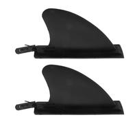 NAMOARLY Aletas para Tabla de Paddle Surf 4,5 2 Unidades, Juego de Quillas para Kayak Inflable, Accesorio Hidrodinámico Resistente, Compatibles Paddleboard y Deportes Acuáticos