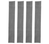 NAMOARLY Amortiguadores de Cuerdas Suaves para Tiro, Kit 4 Piezas en Gris, Accesorio Silenciador de Cuerda Resistente Abrasión para Reducción de Ruido y Absorción de Impactos
