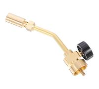 NAMOARLY Antorcha de Propano de Latón para Soldadura Profesional Cabezal de Gas Resistente Temperatura hasta 1300 ℃ Herramienta Portátil para Bricolaje Cocina y Manualidades