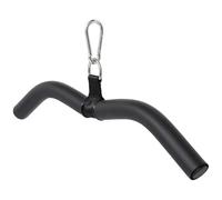 NAMOARLY Barra de Dominadas para Bíceps Curva Acero Resistente Barra de Entrenamiento para Fitness Interiores Mango Ergonómico Accesorio de Polea para Entrenamiento Multimuscular Casa y