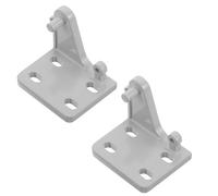 NAMOARLY Bisagras de Puerta para Refrigerador 2 Piezas Metal Resistentes 4,8x4,1x4,1 Cm Repuesto para Congelador Cocina Comercial y Doméstica Sellado Seguro y Movimiento Suave