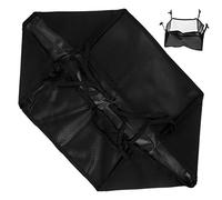 NAMOARLY Bolsa Organizadora Hecha de Poliéster Resistente y Tela Oxford Negra para Silla de Ruedas y Andador para Fácil Transporte y Orden Asiento
