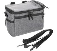 NAMOARLY Bolsa para Manillar de Bicicleta de Carretera de Lona, Aislada y Multiusos, Estructura Simple, Adecuado para Ciclismo en Ruta y Accesorios como Power Banks y Kits de Reparación