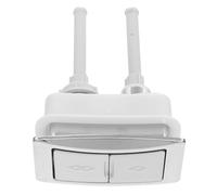 NAMOARLY Botón Pulsador de Descarga para Inodoro, Botón Doble de Tanque Cuadrado, Pieza de Repuesto para Cisterna, 1 Unidad, Accesorio Baño Compatible, Uso en Plomería Color Aleatorio