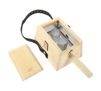 NAMOARLY Caja de Madera para Moxibustión Mango Anticalor y Superficie Lisa, Herramienta de Moxibustión para Aliviar en Cuello y Abdomen, 1 Set