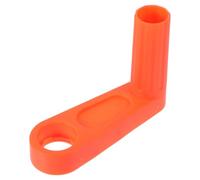 NAMOARLY Carretes de Manguera para Exterior, manija del Carrete de Manguera, plástico Naranja, Repuesto para Soporte de Almacenamiento de Manguera de jardín, para Uso en jardinería