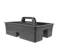 NAMOARLY Carrito Limpieza Portátil con Asa de Pp para Limpieza del Baño y Cocina Caja de Almacenamiento para Gestión Interna y Llevar