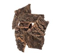 NAMOARLY Corteza de Árbol Madera 10 Piezas para Reptiles Plataforma para Escalar y Descansar Color Café 3.93x3.54x0.19in en Terrario para Hamsters y Lagartos