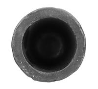 NAMOARLY Crisol de grafito y arcilla para fundición de metales y aleaciones 2.75 pulgadas negro con alta conductividad térmica para experimentos científicos