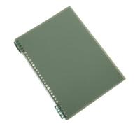 NAMOARLY Cuaderno Espiral Cubierta Resistente A4 Recargable Vintage