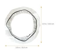 NAMOARLY Difusor de Luz Circular para Fotografía de 18 Pulgadas, Calcetín de Luz Anular de Tela Suave de Color Claro, Accesorio Profesional para Reflector y Estudio de Iluminación