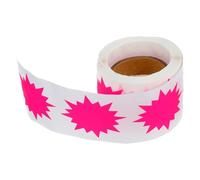 NAMOARLY Etiquetas Fácil de Remover Adhesivas de Precios de Papel Fluorescentes en Diseño y Fuerte Adhesión para Gestión de Inventarios Tiendas