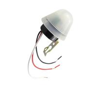 NAMOARLY Interruptor de Fotocélula para Exterior Sensor de Luz Automático Diseño Forma de Hongo Control Inteligente para Alumbrado Público y Jardines