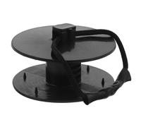 NAMOARLY Kit de Anclaje Negro para Tapete Flotante de Espuma hasta 5 Cm, Ojal Seguro y Correa Ajustable, Accesorios Portátiles para Fijación en Lago y Piscina, Compatible Almohadillas