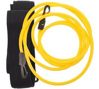 NAMOARLY Kit de Cinturón de Resistencia para Natación Banda Elástica de Entrenamiento 6x9x3 M Color Amarillo Equipo para Entrenamiento Acuático en Piscina de Fuerza y Resistencia