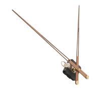 NAMOARLY Kit de Repuesto para Mecanismo de Reloj de Pared Manecillas de Madera, Motor de Alta Torsión Eje de 20Mm, Piezas para Reparación y Creación de Relojes DIY