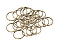NAMOARLY Llaveros Portátiles De Estilo Retro Redondos De 25mm, Anillos Partidos De Bronce Antiguo, 200 Piezas, Para Manualidades Y Temporada De Graduación