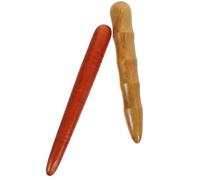 NAMOARLY Masajeador de pies de madera tradicional 2 piezas, herramienta de masaje manual para acupuntura y promoción de la circulación, ideal para uso en casa mientras ve televisión