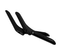 NAMOARLY Patas de Repuesto Diseño Antideslizante y Estable Negro Material PP con Tornillos para Soporte de Televisión para Televisores de Sobremesa en Sala y Escritorio