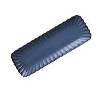 NAMOARLY Plato Rectangular y Alta Resistencia a Altas con de Cerámica Diseño para Sashimi Adecuado para Servir Sushi y Aperitivos Japoneses Japoneses