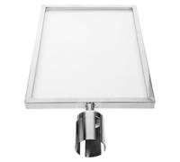 NAMOARLY Porta Señales para Barreras de Seguridad Diseño Simple, Compatible Cinturones Retráctiles y Postes de Línea, para Uso en Control de Multitudes y Aeropuertos