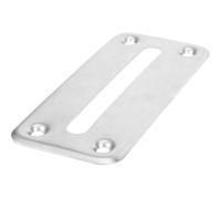 NAMOARLY Ranura para Billetes de Caja de Propinas de Acero Inoxidable, Tamaño 11.9 X 5.5 Cm, Ranura Resistente para Monedas para Bricolaje, Accesorio Multifuncional para Huchas y Tarros