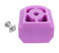 NAMOARLY Reemplazo de Freno para Patines Infantiles con Tornillo, Tope de Punta Resistente al Desgaste de Goma y Acero Inoxidable para Actividades al Aire Libre