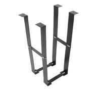 NAMOARLY Soporte Ajustable para Torre de Ordenador Bajo Escritorio Montaje Acero Carbono Organizador de PC Altura y Regulables para Oficina y Hogar Modelo Económico Negro