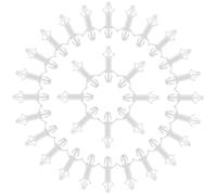 NAMOARLY Soporte de Montaje para Placa de Circuito Pcb de Nylon Resistente, Espaciadores Aislantes de 13 Mm, Kit de 100 Piezas para Placas Electrónicas y Proyectos de Soldadura