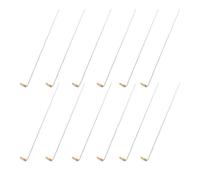 NAMOARLY Tamaño 21-24 Cm 15 Cucharas de Cobre para Combustión Química, Resistentes y Fáciles de Usar para Lecciones de Química y Suministros de