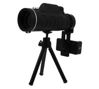 NAMOARLY Telescopio Monocular 40x60 Lupa De Cámara De Teléfono Diseño Óptico Avanzado Negro
