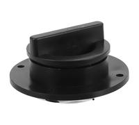 NAMOARLY Válvula de Retención de Imbornal para Barco Pequeña Negra, Accesorio de Drenaje de Plástico Resistente al Agua de Mar, Tapón de Drenaje para Yates y Kayaks, Montaje Empotrado