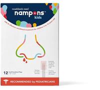 Nampons Tapones de sangrado nasal para niños: kit de 12 tapones de sangrado nasal fáciles de usar para niños. Confiados por pediatras. Agente de coagulación hipoalergénico que detiene las hemorragias