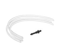 namroh.HC 3 tubos de leche de 36 cm de largo compatibles con máquinas de café Jura + 1 boquilla conectora