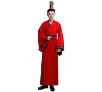 NamufeitradeTraje Tradicional Chino para Hombre Hanfu Traje de Danza folclórica Oriental Antigua para Año Nuevo Traje de Cosplay de la dinastía Han