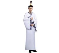NamufeitradeTraje Tradicional Chino para Hombre Hanfu Traje de Danza folclórica Oriental Antigua para Año Nuevo Traje de Cosplay de la dinastía Han