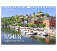 Namur - Hauptstadt der Wallonie (Wandkalender 2026 DIN A4 quer), CALVENDO Monatskalender: Historische Festungsstadt mit lebendiger Kultur und wallonischer Lebensfreude