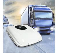 NAMVI Aire Acondicionado de estacionamiento de 12 V/24 V, Aire Acondicionado eléctrico para Techo de Caravana, para SUV, Autocaravana, camión, Caravana, Ventilador 24v