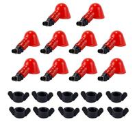 Namvo 10 Pares de bebederos automáticos para Pollos, comederos para Aves, codornices, Ganado y gallinas.