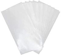 Namvo 100 Bolsas de Pesca de Carpas, PVA, solubles en Agua, señuelos sólidos, boilie Rig y Pesca de Carpas, Accesorios para Aparejos de Pesca (7 x 14 cm)