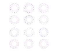 Namvo 12 Set Hair Gems Hair Bedazzler Kit Hair para niñas Load Click to Hair Clothes