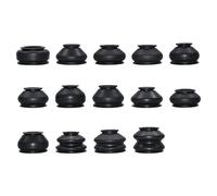 Namvo 14PCS Bota de rótula Kit de Cubierta Antipolvo para rótula Universal Cubierta Antipolvo para Extremo de Barra de Acoplamiento Extremo de Barra de Acoplamiento de Goma Botas Antipolvo para r